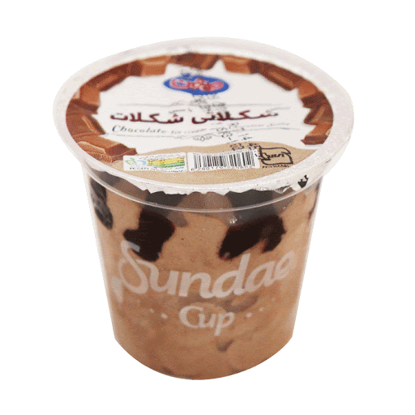 تصویر از میهن بستنی لیوانی شکلاتی