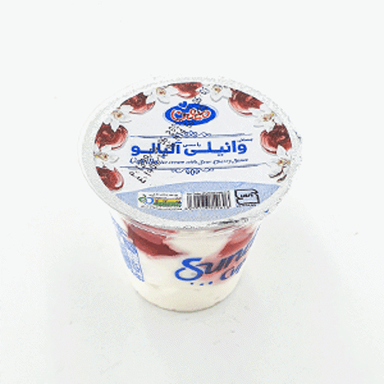 تصویر از میهن بستنی ساندی کاپ وانیلی آلبالو