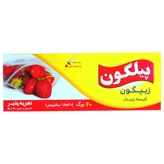 تصویر از پیلگون زیپ کیپ 18در20