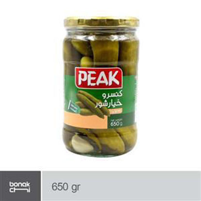 تصویر از پیک خیار شور ممتاز 650گرم