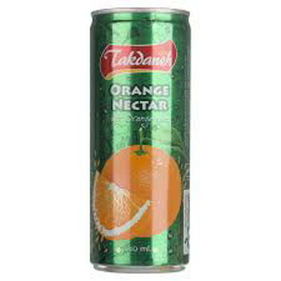 تصویر از تکدانه آب پرتقال قوطی