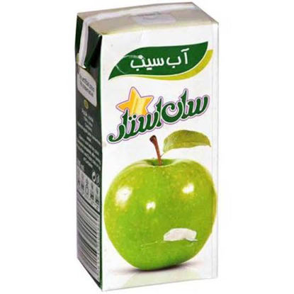تصویر از سان استار آبمیوه 200 سی سی سیب