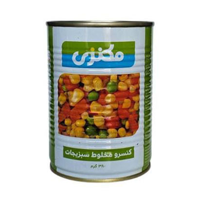 تصویر از مکنزی کنسرو مخلوط سبزیجات 380گرم