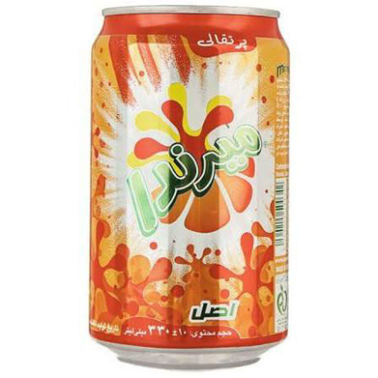 تصویر از پرتقالی قوطی فلزی 330 میلی لیتر